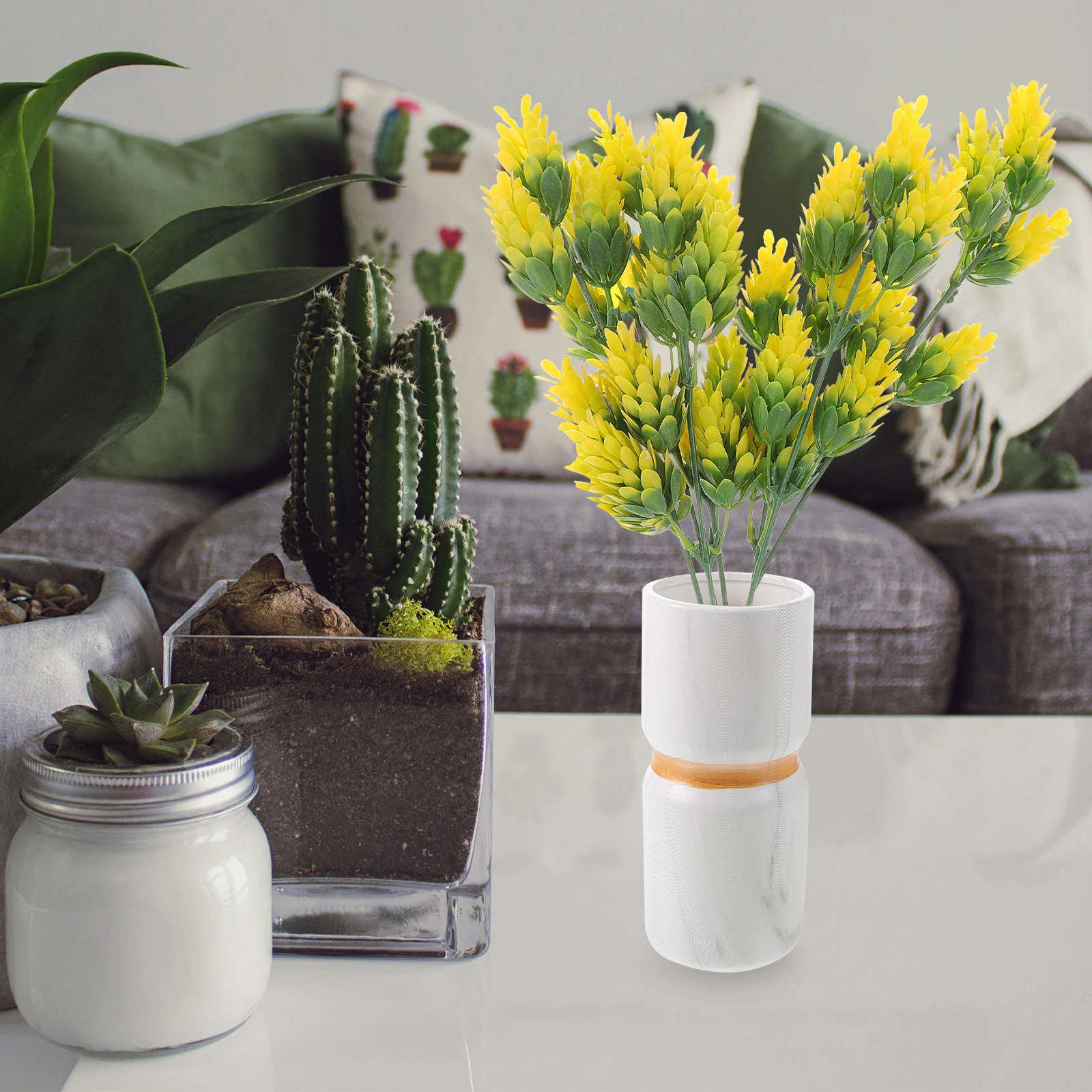 1Pcs Ceramic Marble Vase Creative Flower Container Simple Hydroponics Desktop Home Decoration Flower Vase
1Pcs Ceramic Marble Vase Creative Flower Container Simple Hydroponics Desktop Home Decoration Flower Vase