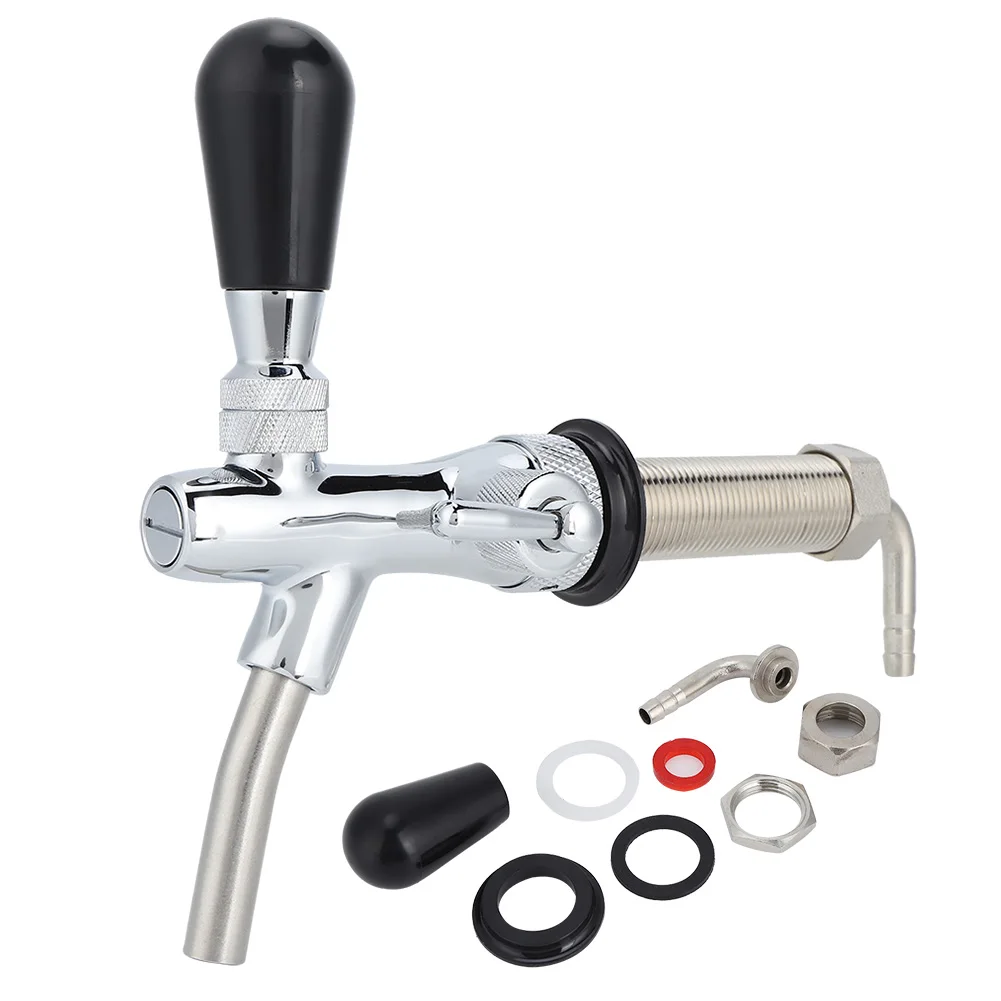 Adjustable Draft Beer Faucet Tap Dispenser Shank Homebrewing Tool Home Brewing Beer Wine Accessories
Adjustable Draft Beer Faucet Tap Dispenser Shank Homebrewing Tool Home Brewing Beer Wine Accessories
