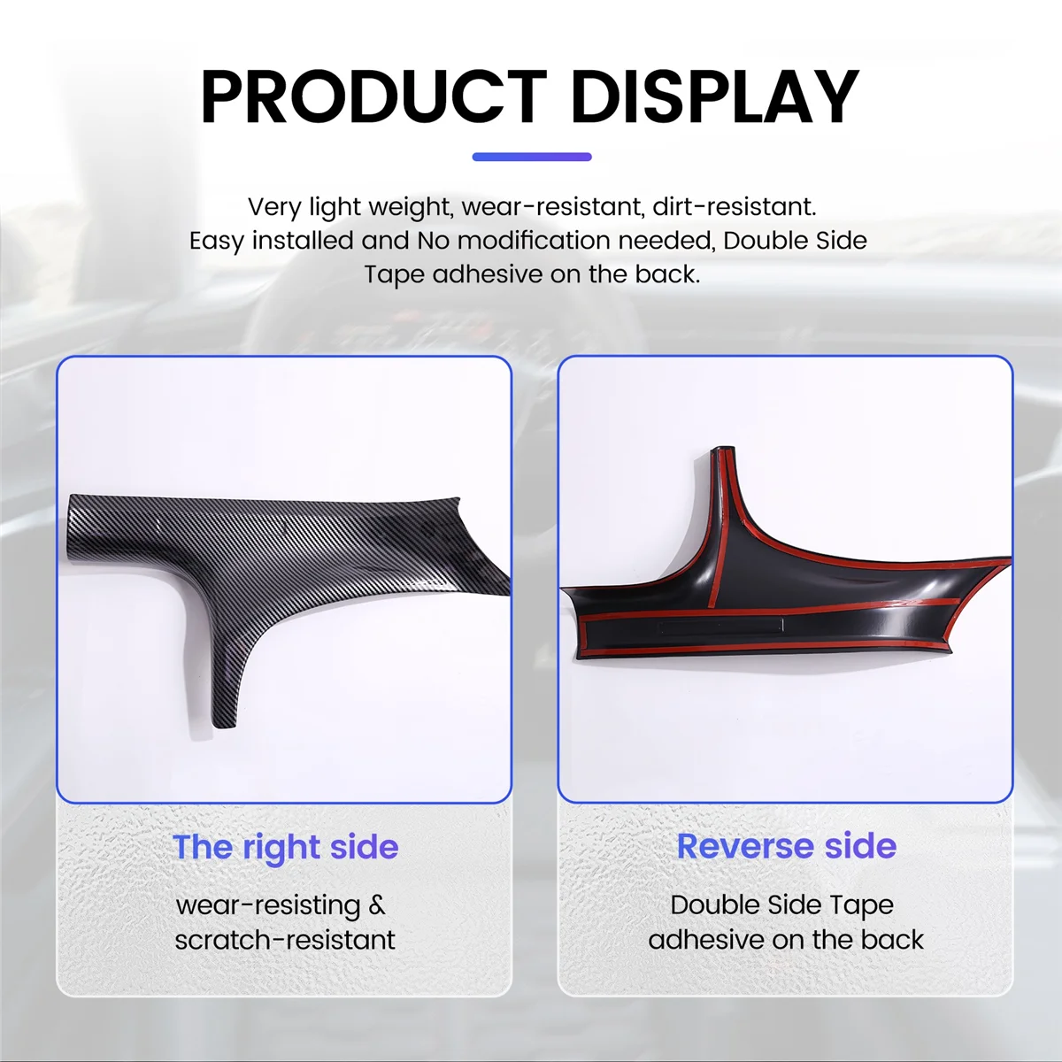 4PCS Inside Door Sill Guards Door Sill Entry Guard Decor Carbon Fiber Color for BYD Seal / BYD ATTO 4-A51K
4PCS Inside Door Sill Guards Door Sill Entry Guard Decor Carbon Fiber Color for BYD Seal / BYD ATTO 4-A51K