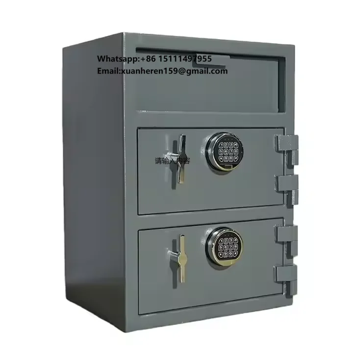 China Electronic Safe Box Safe Depository Safes with High Security Double Key Lock
China Electronic Safe Box Safe Depository Safes with High Security Double Key Lock