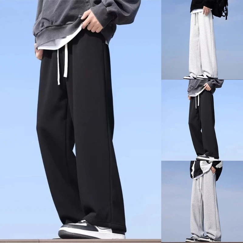 Autumn and Winter Men's Sports Pants with Solid Color Design, Brand New State, Drawstring Waist Circumference
Autumn and Winter Men's Sports Pants with Solid Color Design, Brand New State, Drawstring Waist Circumference