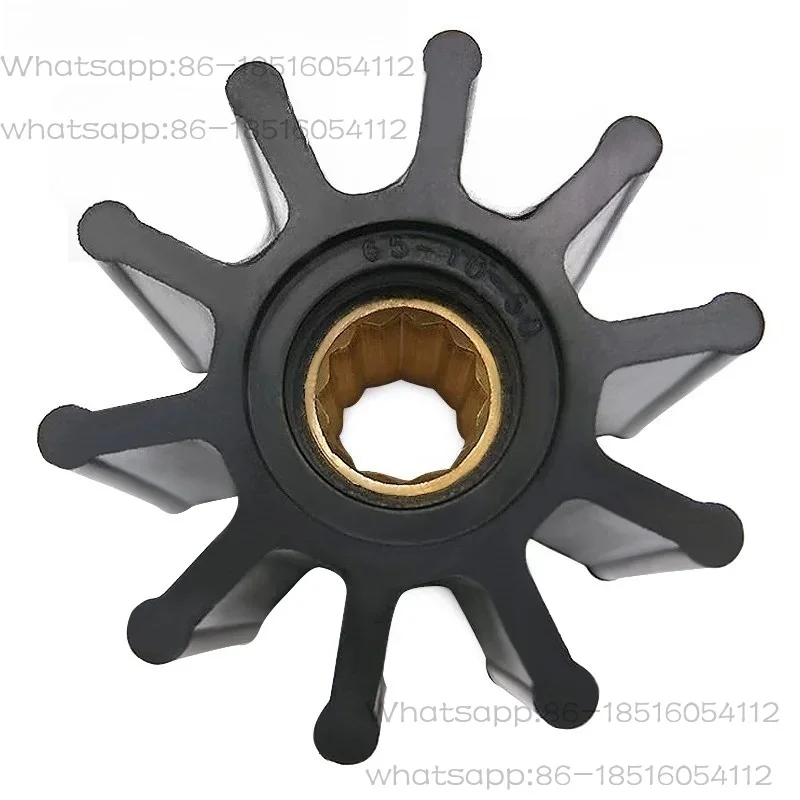 Applicable to 17937-0001 17937-0001P marine engine seawater cooling pump impeller
Applicable to 17937-0001 17937-0001P marine engine seawater cooling pump impeller