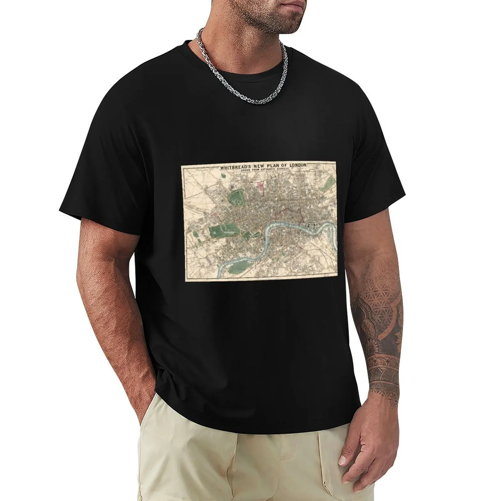 London Vintage Map 1853 Antique London Map Vintage London T-Shirt anime figures shirts men graphic
London Vintage Map 1853 Antique London Map Vintage London T-Shirt anime figures shirts men graphic