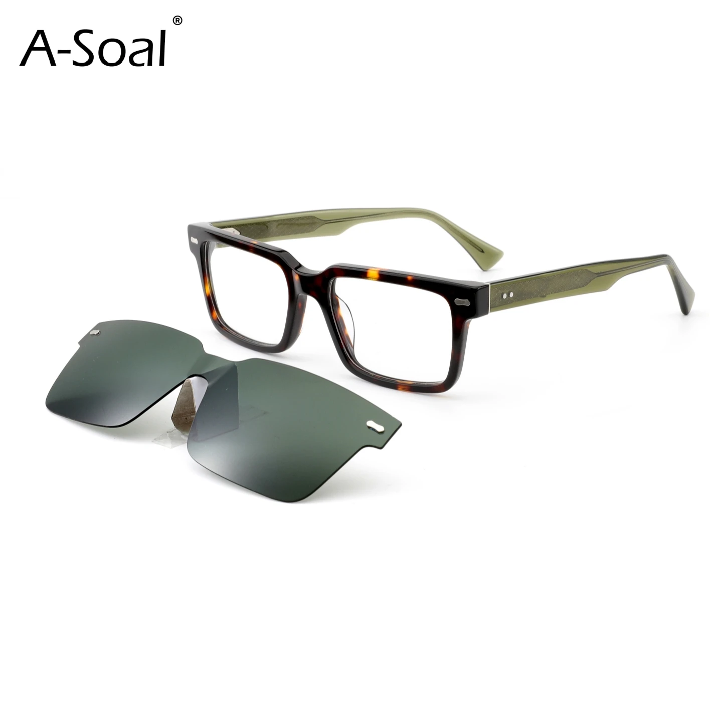 A-Soal 3806 Unisex Magnetic Set Polarized Floral Acetate Pin Temple Shades Full Outdoor Sun Blocking Glasses
A-Soal 3806 Unisex Magnetic Set Polarized Floral Acetate Pin Temple Shades Full Outdoor Sun Blocking Glasses