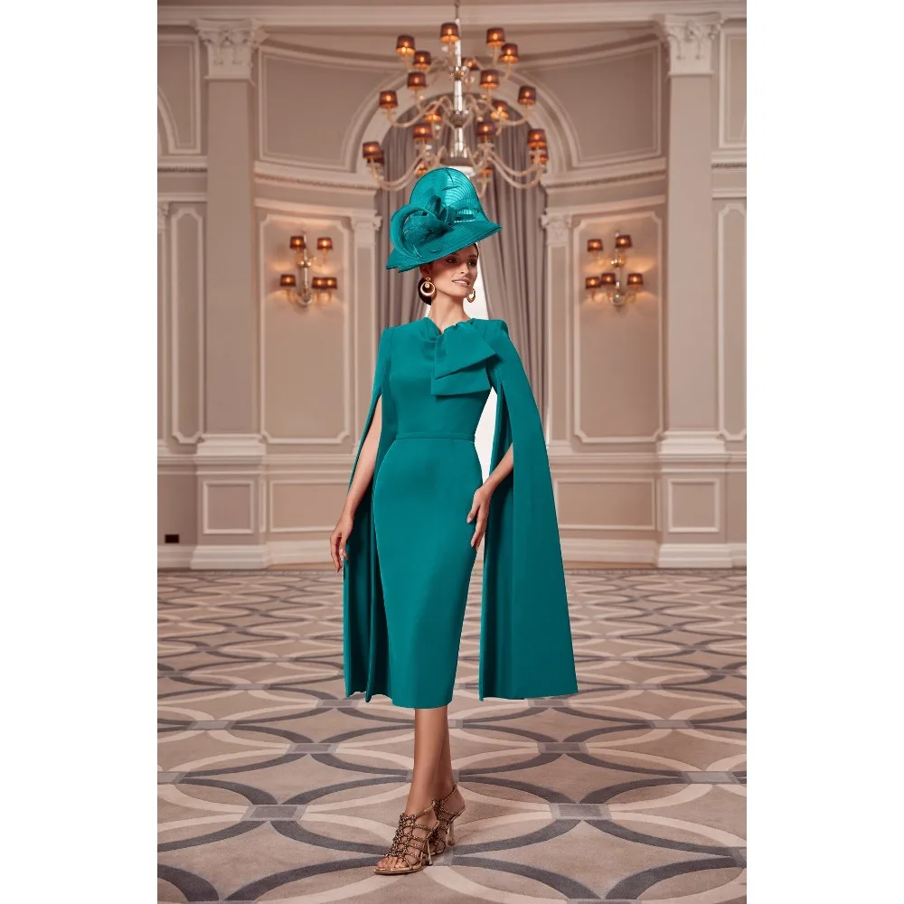 Customized Cap Sleeves Mother of Birde Dresses 2026 for Women Wedding Ruffles Elegant Evening Dress Midi Green Jersey Prom Gowns
Customized Cap Sleeves Mother of Birde Dresses 2026 for Women Wedding Ruffles Elegant Evening Dress Midi Green Jersey Prom Gowns
