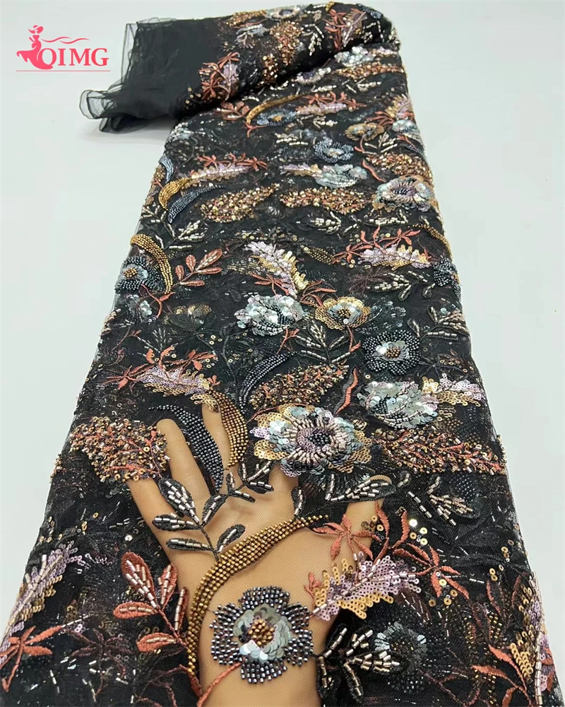 Latest African Sequins Lace Fabric 2024 High Quality Embroidery 3D French Flower Beads Nigerian Net Lace For Wedding Party Dress
Latest African Sequins Lace Fabric 2024 High Quality Embroidery 3D French Flower Beads Nigerian Net Lace For Wedding Party Dress
