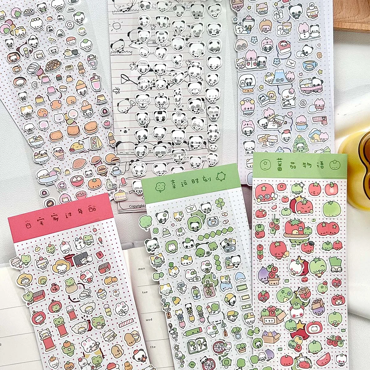 Adorable Panda Doodle Stickers Cute Decorative Stickers for Journals Craft Supplies Soft Aesthetic Phone Cases DIY
Adorable Panda Doodle Stickers Cute Decorative Stickers for Journals Craft Supplies Soft Aesthetic Phone Cases DIY