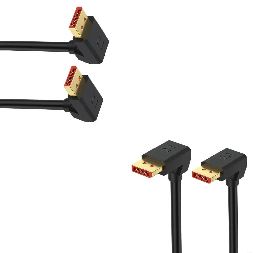 Короткий игровой кабель 2.1, 50 см, скорость 54 Гбит/с, разрешение 16K, 8K120 Гц, 4K240 Гц, для графических процессоров 4090 и
Короткий игровой кабель 2.1, 50 см, скорость 54 Гбит/с, разрешение 16K, 8K120 Гц, 4K240 Гц, для графических процессоров 4090 и