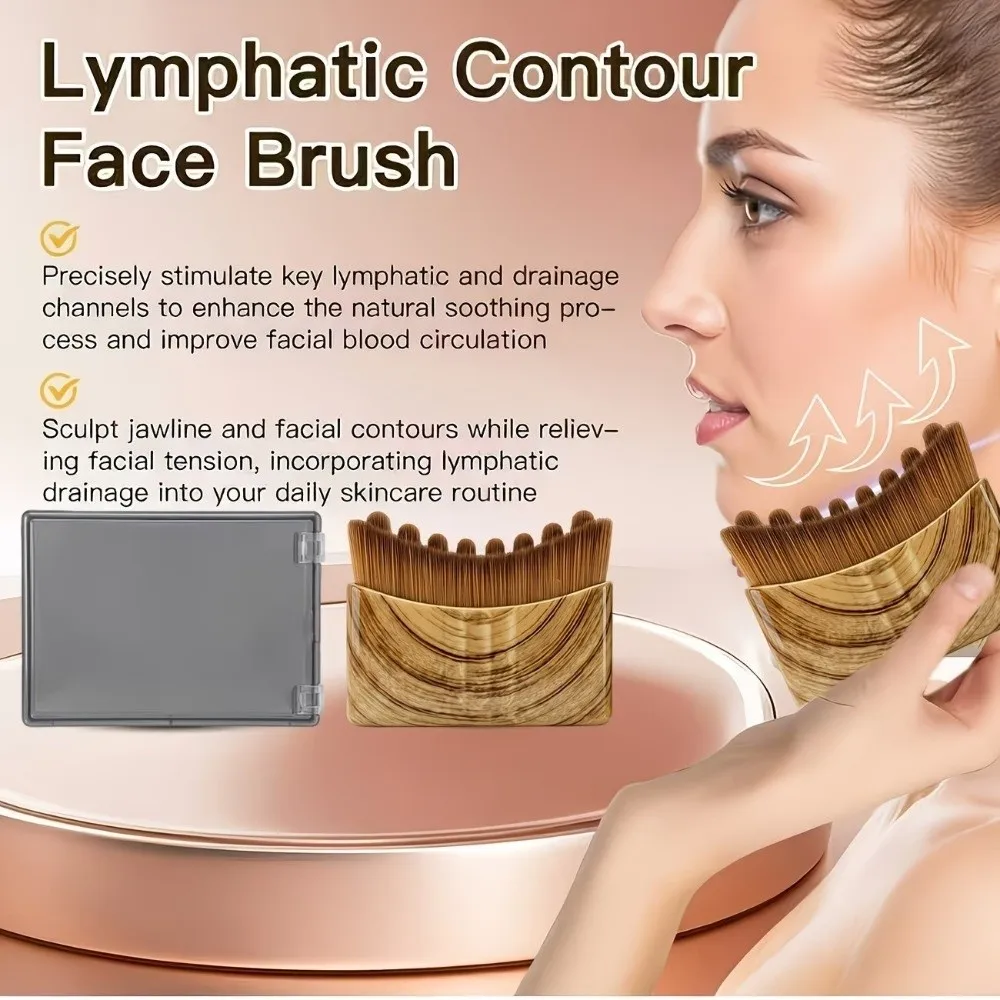 Leopard Print Lymphatic Contour Face Brush With Storage Box Reduce Puffiness Lymphatic Drainage Face Brush Square Shape
Leopard Print Lymphatic Contour Face Brush With Storage Box Reduce Puffiness Lymphatic Drainage Face Brush Square Shape