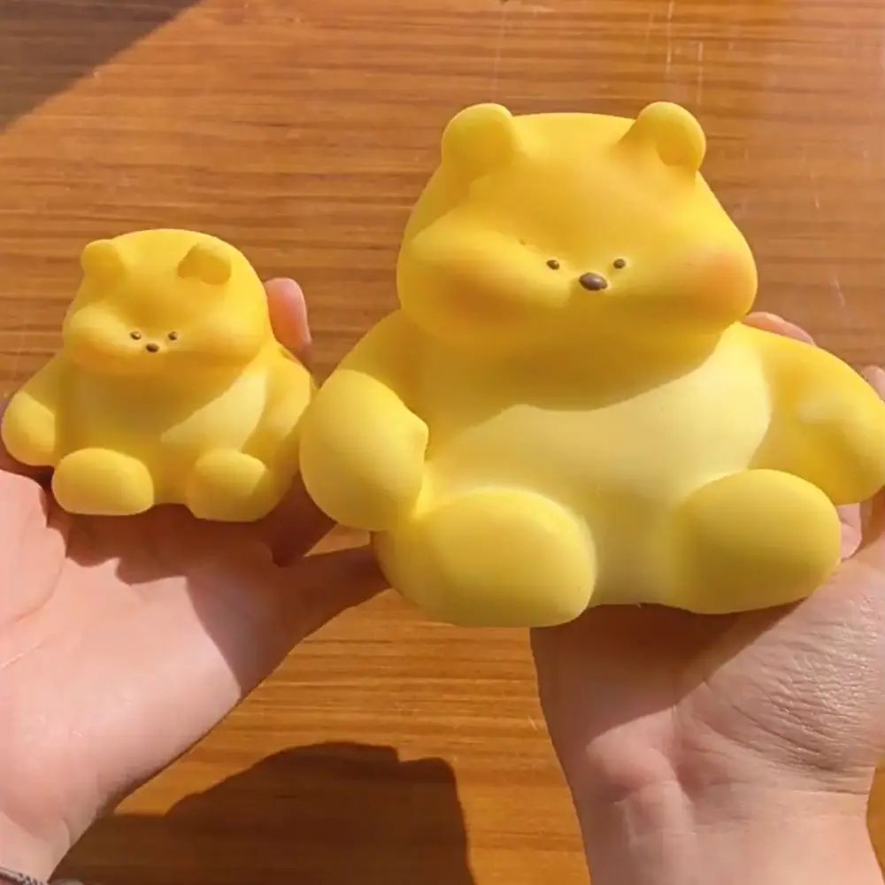 Slow Rebound Bear Toast Squeeze Toy Honey Silicone Simulation Bear Squeeze Toys Cartoon Kneading Bear Play Fidget Toy
Slow Rebound Bear Toast Squeeze Toy Honey Silicone Simulation Bear Squeeze Toys Cartoon Kneading Bear Play Fidget Toy
