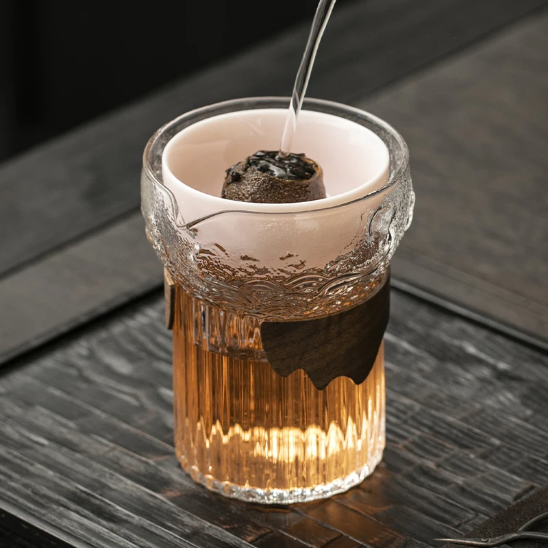 340ml Chinese Glass Fair Cup Tea Filter Household Tea Water Separation Tools Teaware Travel Portable Teacup Tea Set Accessories
340ml Chinese Glass Fair Cup Tea Filter Household Tea Water Separation Tools Teaware Travel Portable Teacup Tea Set Accessories