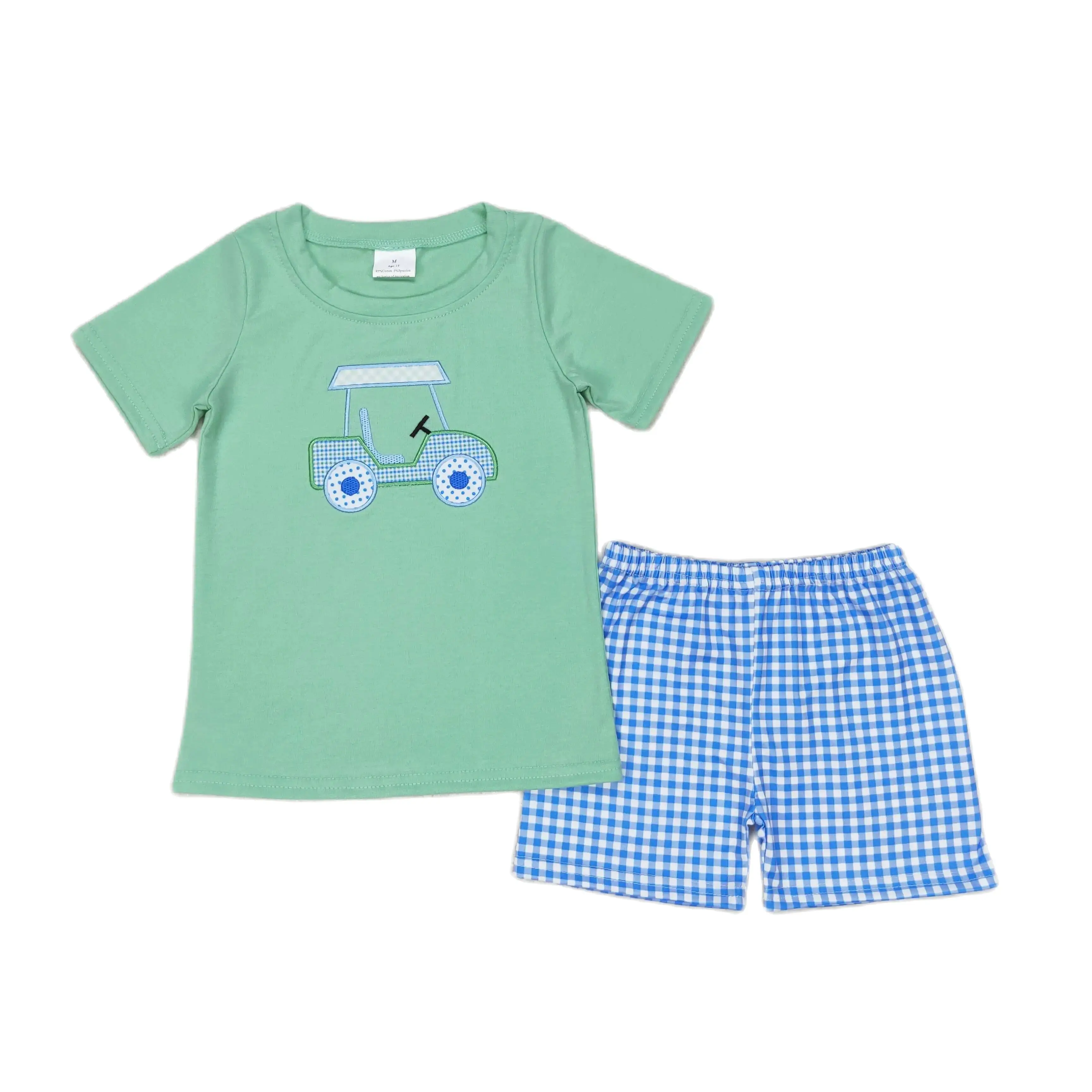 Wholesale Toddler Short Sleeves Embroidery Tee T-shirts Kid Shorts Baby Boy Summer Fishing Set Two Pieces Children Stripe Outfit
Wholesale Toddler Short Sleeves Embroidery Tee T-shirts Kid Shorts Baby Boy Summer Fishing Set Two Pieces Children Stripe Outfit