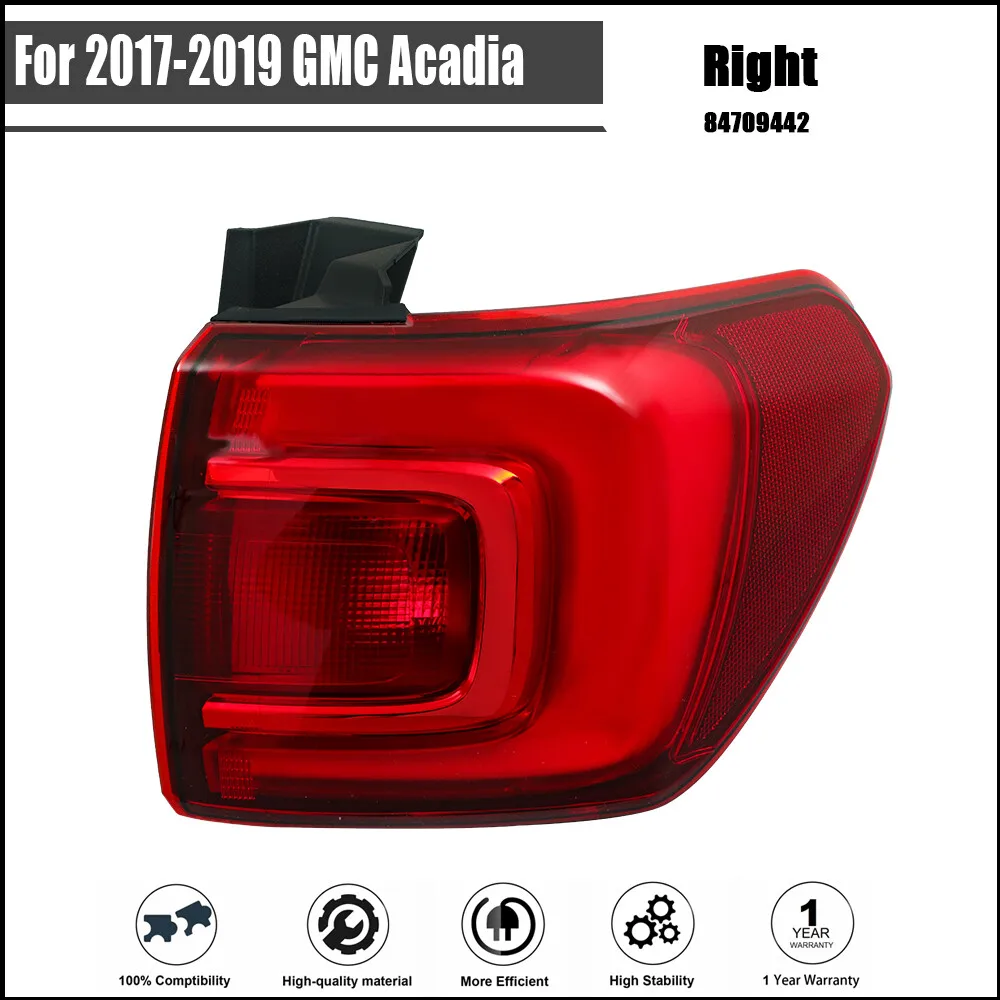 For GMC Acadia 2017 2018 2019 Tail Light Assembly Outer Right Passenger Side
For GMC Acadia 2017 2018 2019 Tail Light Assembly Outer Right Passenger Side
