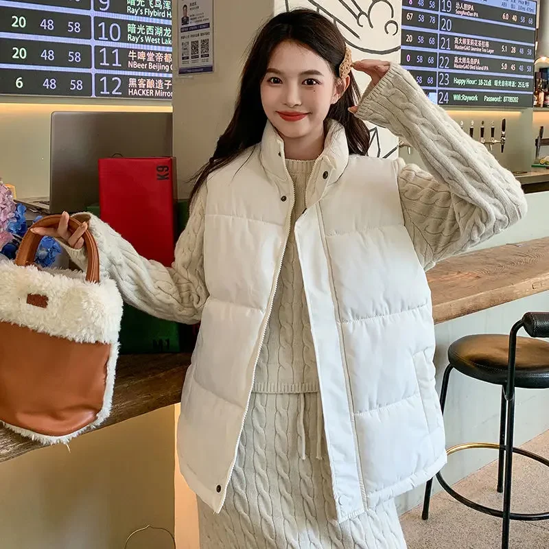 Short Loose Half Women's Vests Pretty Casual Elegant Warm Winter Clothing Lady Padded Cotton Giletes Lightweight Trend 2024 Cold
Short Loose Half Women's Vests Pretty Casual Elegant Warm Winter Clothing Lady Padded Cotton Giletes Lightweight Trend 2024 Cold