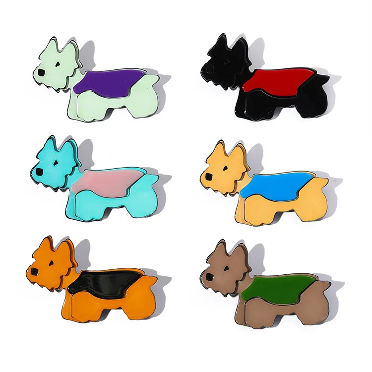 DIY accessories Core blue new Japanese and Korean cartoon acrylic dog brooch, cute puppy schoolbag pendant pin jewelry accessori
DIY accessories Core blue new Japanese and Korean cartoon acrylic dog brooch, cute puppy schoolbag pendant pin jewelry accessori