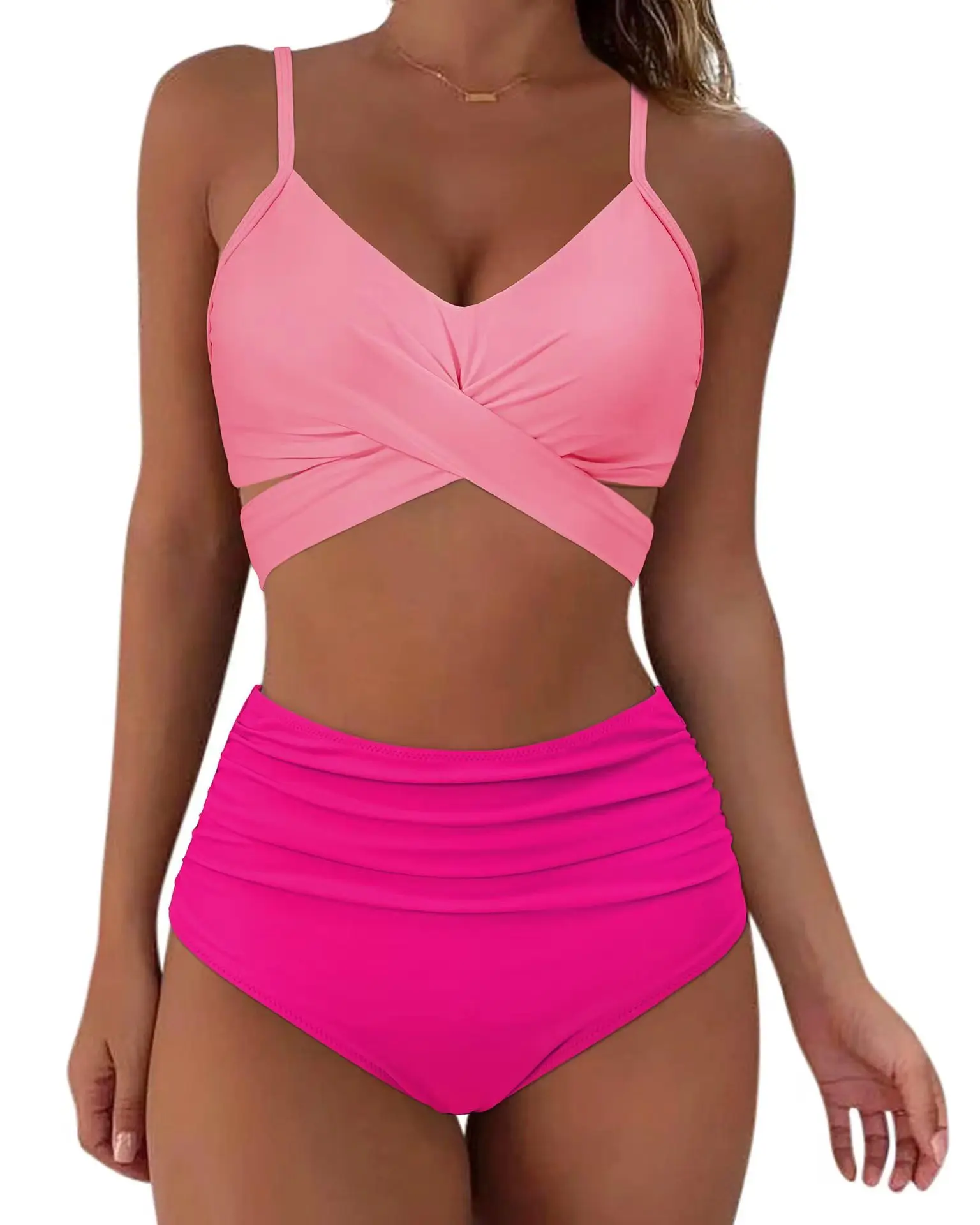 Leopard Print Swimsuit, Multi-Color Printed, High-waisted Pants, Hard Bag Gathering, New Style, Europe and the United States
Leopard Print Swimsuit, Multi-Color Printed, High-waisted Pants, Hard Bag Gathering, New Style, Europe and the United States