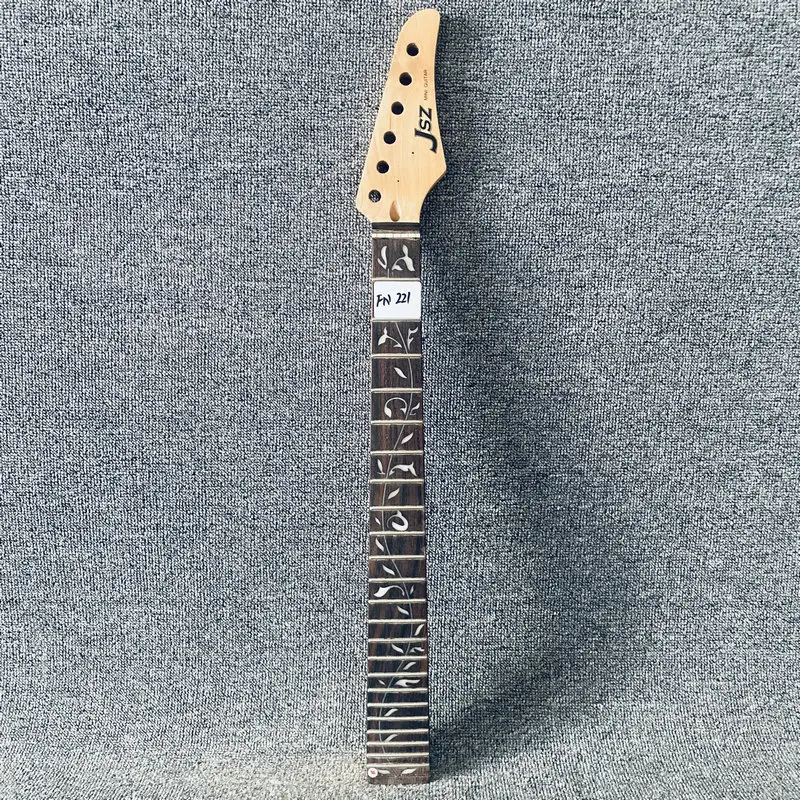 FN221 Mini Electric Guitar 608 Scales Length Unfinished ST Guitar Neck 24 Frets with Tree of Life Inlay JSZ Travel Guitar
FN221 Mini Electric Guitar 608 Scales Length Unfinished ST Guitar Neck 24 Frets with Tree of Life Inlay JSZ Travel Guitar