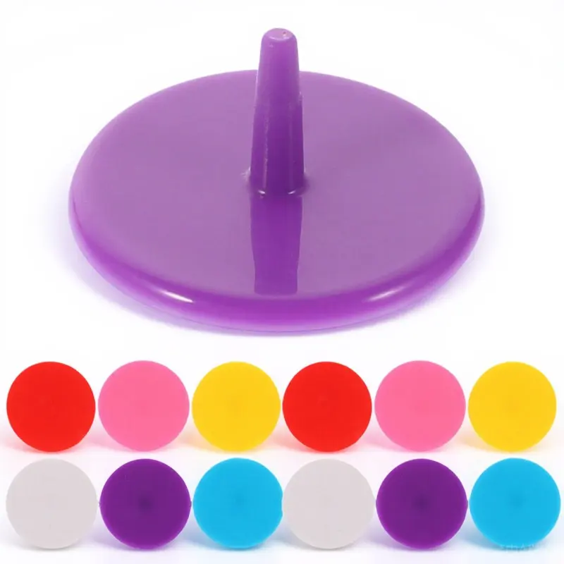 100Pcs Golf Ball Markers Round Plastic Ball Marking Tools Stable Trajectory Damage Easy Soil Insertion Golf Marker
100Pcs Golf Ball Markers Round Plastic Ball Marking Tools Stable Trajectory Damage Easy Soil Insertion Golf Marker