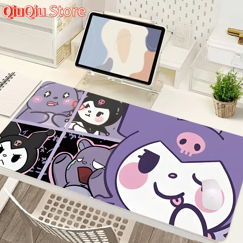 Коврик для мыши S-Sario K-Kuromi, коврик для мыши, новые поступления, большой игровой коврик для мыши L XL XXL, размер коврика для геймерской мыши для клавиатур, коврик
Коврик для мыши S-Sario K-Kuromi, коврик для мыши, новые поступления, большой игровой коврик для мыши L XL XXL, размер коврика для геймерской мыши для клавиатур, коврик