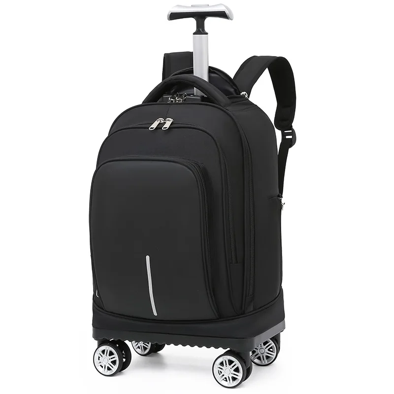 Pull Rod Computer Schoolbag Universal Wheel Short Trip Shoulder Pull Rod Backpack Wear-resistant.
Pull Rod Computer Schoolbag Universal Wheel Short Trip Shoulder Pull Rod Backpack Wear-resistant.