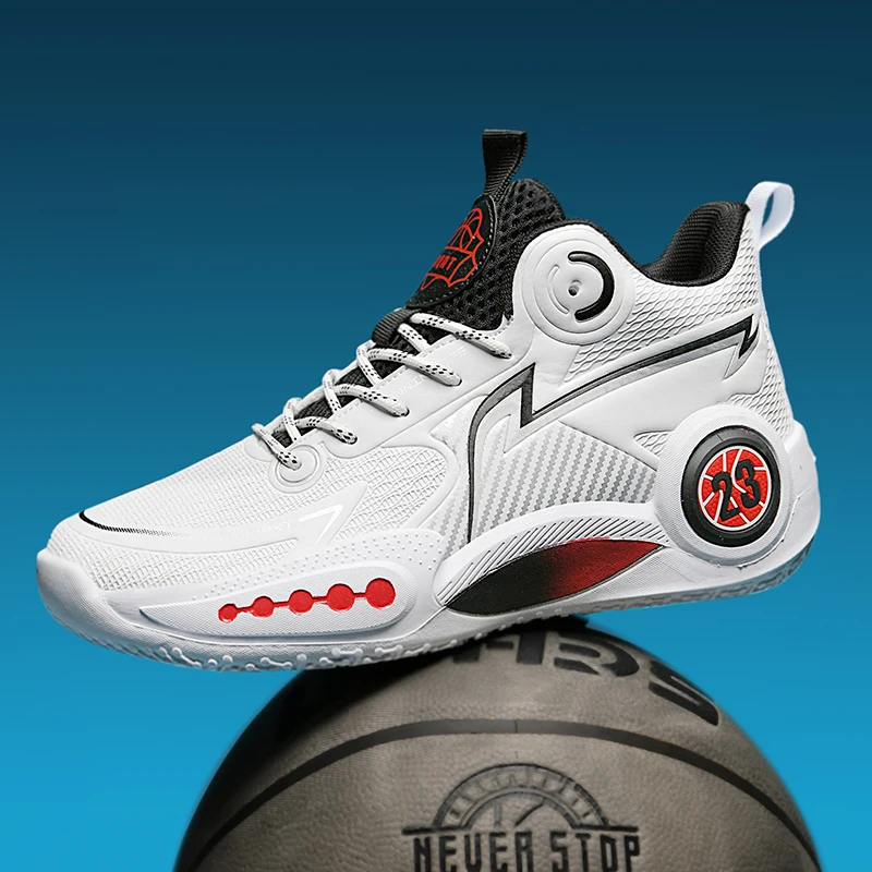 Basketball Shoes for Men and Women in Autumn and Winter, Leather Waterproof, Non-Slip, Wear-Resistant, Shock-Absorbing, Lightwei
Basketball Shoes for Men and Women in Autumn and Winter, Leather Waterproof, Non-Slip, Wear-Resistant, Shock-Absorbing, Lightwei