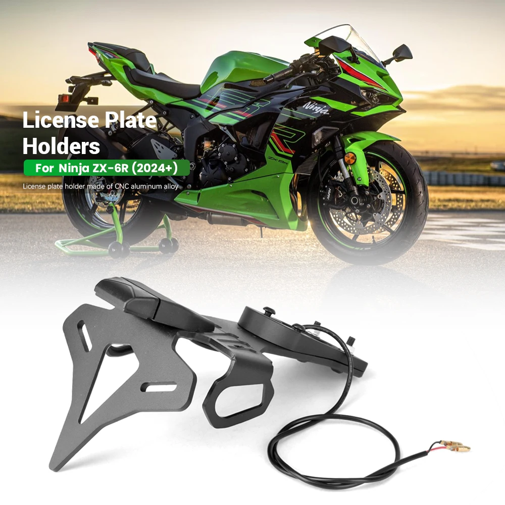 Motorcycle Rear Short Tail Stock Tidy License Plate Holder Tailstock Bracket Kit For Kawasaki ZX-6R ZX-6r Ninja ZX6R 2024
Motorcycle Rear Short Tail Stock Tidy License Plate Holder Tailstock Bracket Kit For Kawasaki ZX-6R ZX-6r Ninja ZX6R 2024