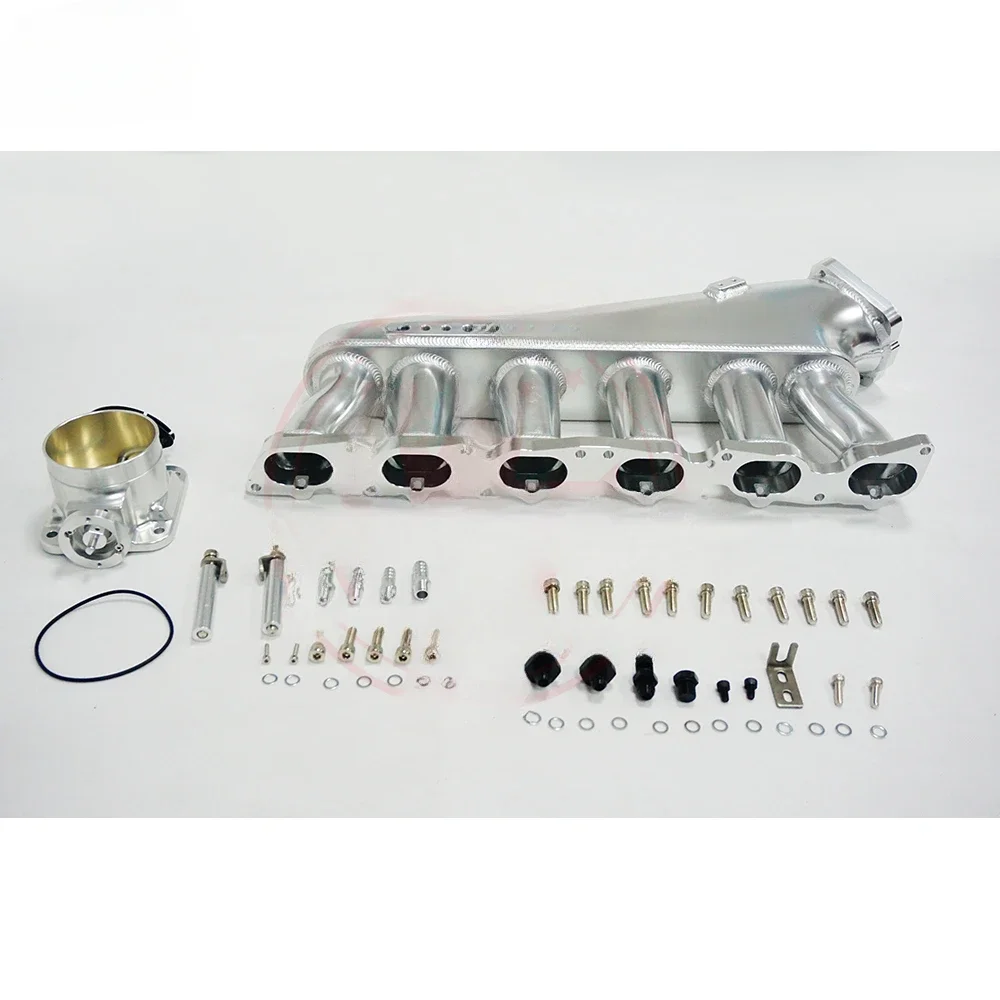 90mm Single Throttle Body Billet Intake Manifold with Fuel Rail for Nis San TB48 Engine Manifold
90mm Single Throttle Body Billet Intake Manifold with Fuel Rail for Nis San TB48 Engine Manifold