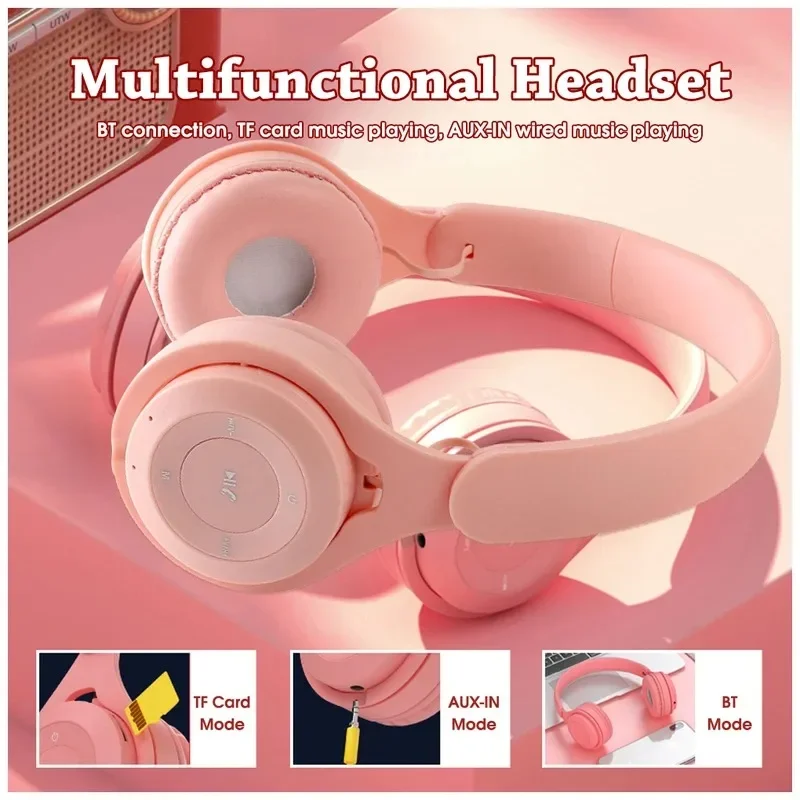 Y08 Headphone Bluetooth Headset Earphone Wireless Headphones Stereo Foldable Sport Gaming Macaron Headphones for Android IOS
Y08 Headphone Bluetooth Headset Earphone Wireless Headphones Stereo Foldable Sport Gaming Macaron Headphones for Android IOS