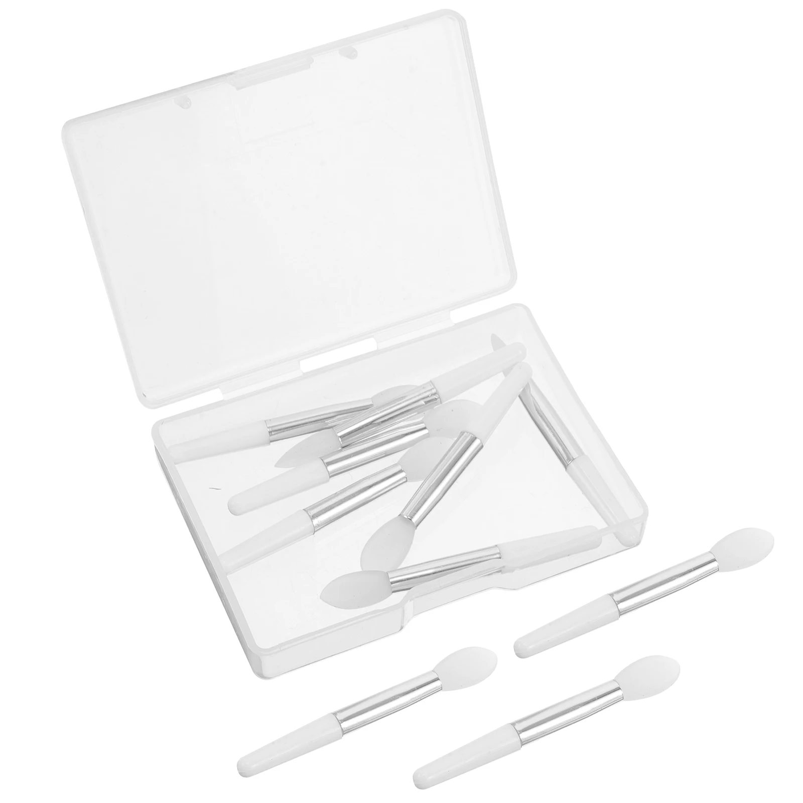 10 Pcs Lip Brush Silicone Soft Bristles Even Application Reusable Transparent Box Lip Gloss Applicator Set Mini Brushes
10 Pcs Lip Brush Silicone Soft Bristles Even Application Reusable Transparent Box Lip Gloss Applicator Set Mini Brushes