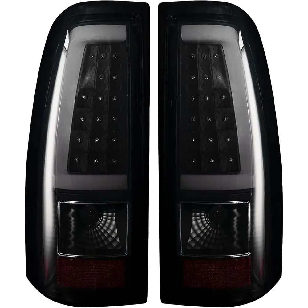 Tail Light Assembly Compatible With 1500 2500 3500 2003-2006 Driver and Passenger Side LED Smoke Black Rear Brake Lamps With Bul
Tail Light Assembly Compatible With 1500 2500 3500 2003-2006 Driver and Passenger Side LED Smoke Black Rear Brake Lamps With Bul