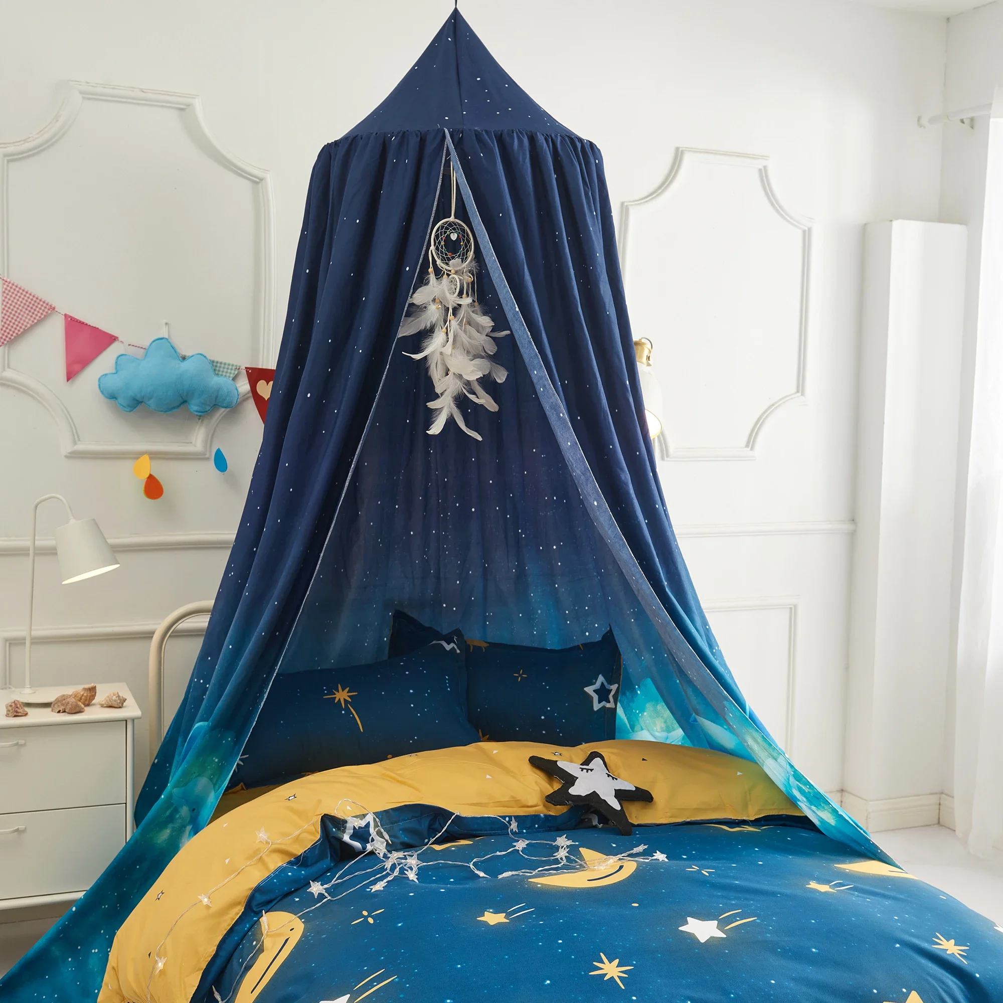 For Bed Canopy Bed Curtain Mosquito Net Child Tent Round Dome Hanging Indoor Castle Play Tent For Kids Children's Room D
For Bed Canopy Bed Curtain Mosquito Net Child Tent Round Dome Hanging Indoor Castle Play Tent For Kids Children's Room D