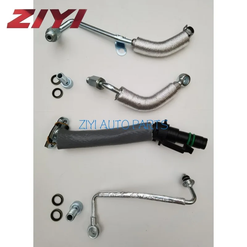 4PCS Turbo Oil Return Pipe Tube 55587854 55567067 55568031 55592600 For Chevy OPEL Buick Encore Cruze Sonic Trax 2013-2019 1.4
4PCS Turbo Oil Return Pipe Tube 55587854 55567067 55568031 55592600 For Chevy OPEL Buick Encore Cruze Sonic Trax 2013-2019 1.4