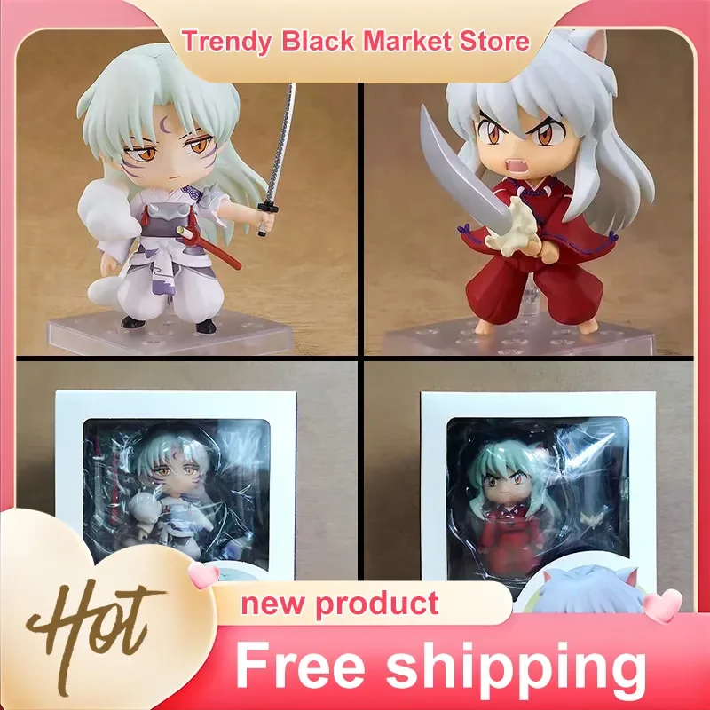 Inuyasha 1300 Q Version Face Swapable Articulated Joints Collectible Boxed Anime Action Figurine Model For Otaku Fans
Inuyasha 1300 Q Version Face Swapable Articulated Joints Collectible Boxed Anime Action Figurine Model For Otaku Fans