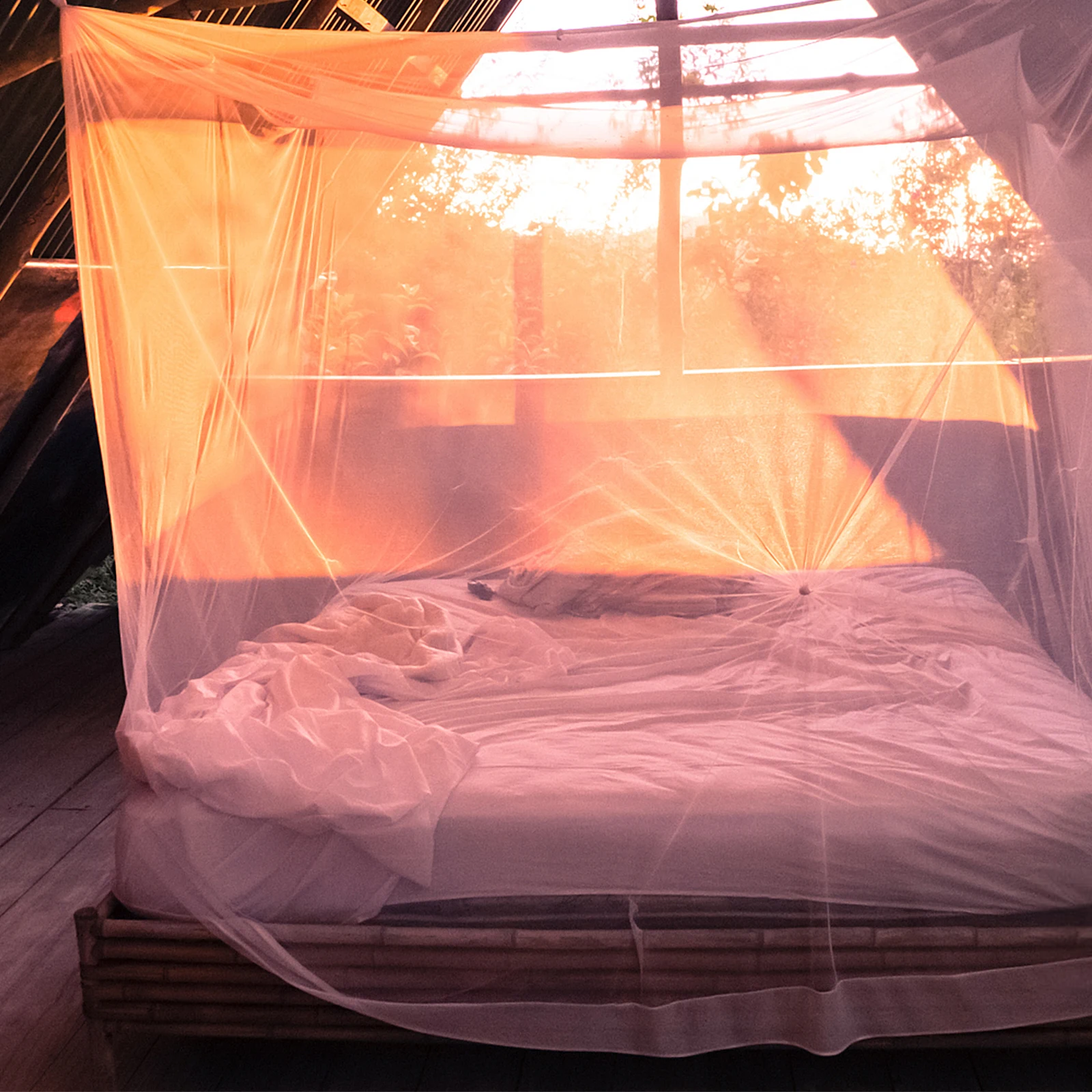 Outdoor Single Door Mosquito Net High-Quality Polyester Mesh Breathable Protective Umbrella Netting Screen for Garden Patio
Outdoor Single Door Mosquito Net High-Quality Polyester Mesh Breathable Protective Umbrella Netting Screen for Garden Patio