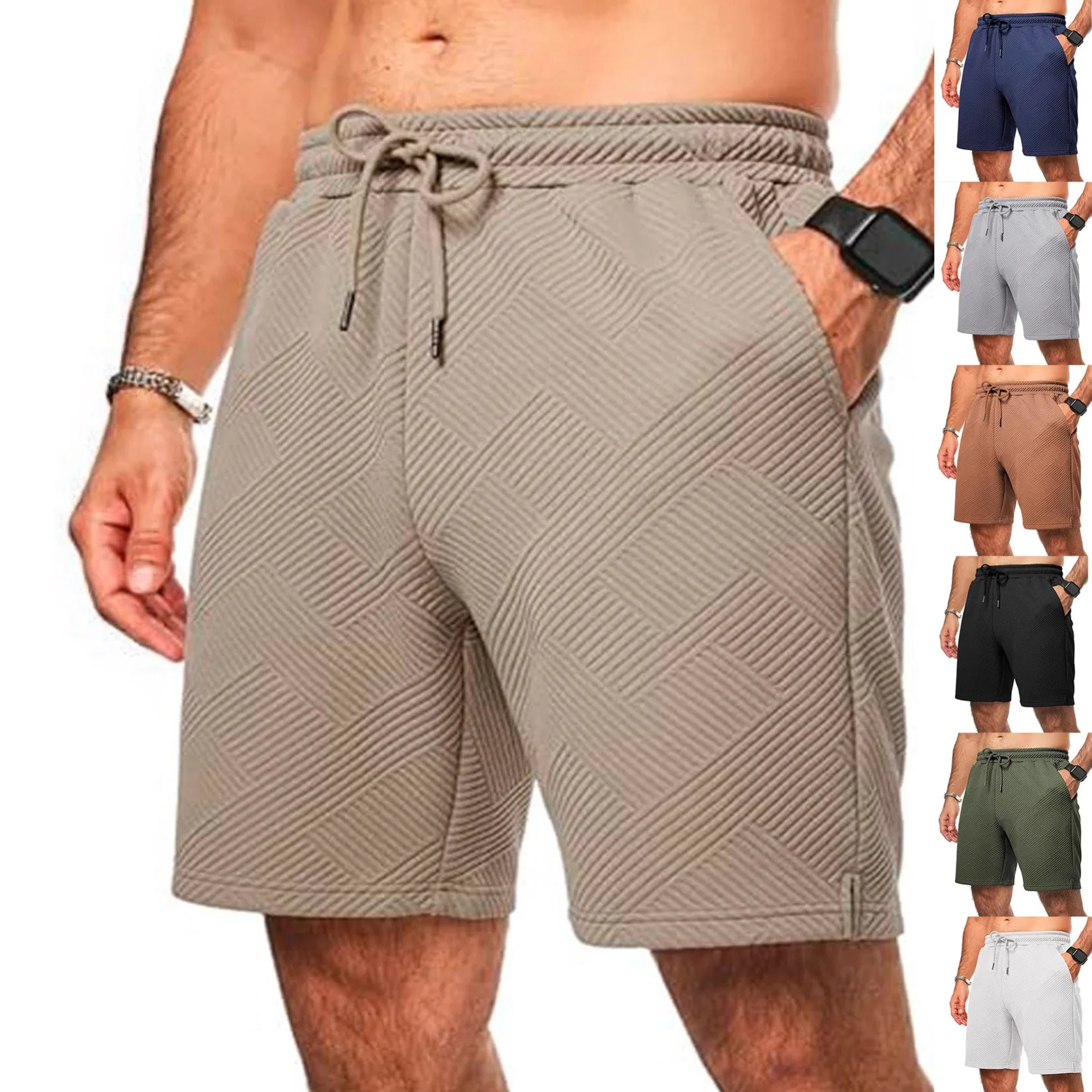 American Style New Fashion Men's Daily Simple Basic Casual Solid Color Sports Straight Knee Length Pants Male Shorts Clothes
American Style New Fashion Men's Daily Simple Basic Casual Solid Color Sports Straight Knee Length Pants Male Shorts Clothes