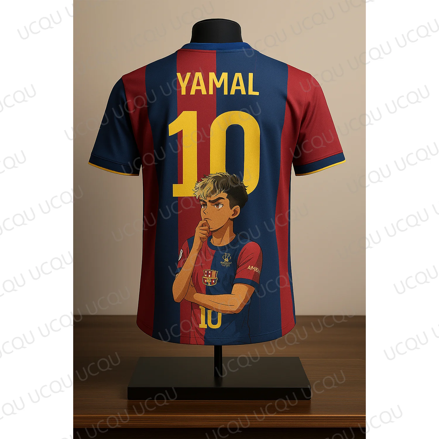 Yamal #19 Cartoon Portrait Football Tee – Anime Style Special Design Soccer Shirt, Breathable Oversized Fanwear
Yamal #19 Cartoon Portrait Football Tee – Anime Style Special Design Soccer Shirt, Breathable Oversized Fanwear
