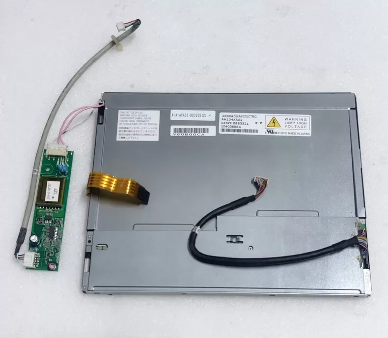 10.4 inch AA104XA02 LCD Screen Display Panel ,stock test shows normal
10.4 inch AA104XA02 LCD Screen Display Panel ,stock test shows normal