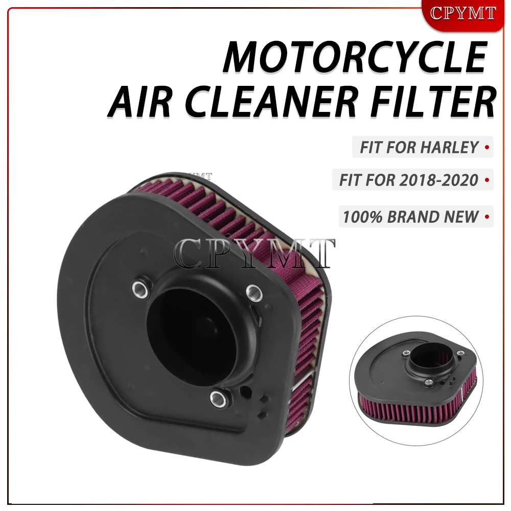 Motorcycle High Flow Air Filter Intake Cleaner Element Fit For Harley Sport Glide Fat Boy FLHC FLEB FLDE 2018-2020
Motorcycle High Flow Air Filter Intake Cleaner Element Fit For Harley Sport Glide Fat Boy FLHC FLEB FLDE 2018-2020