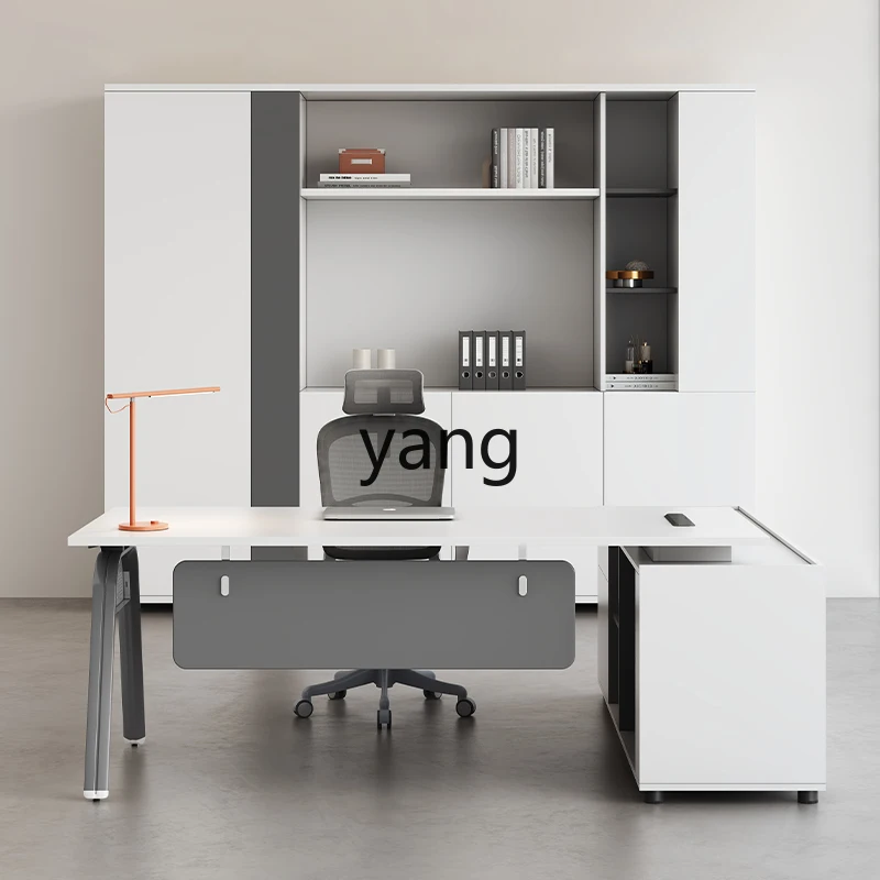 LMM boss desk simple modern office desk white small manager supervisor desk
LMM boss desk simple modern office desk white small manager supervisor desk