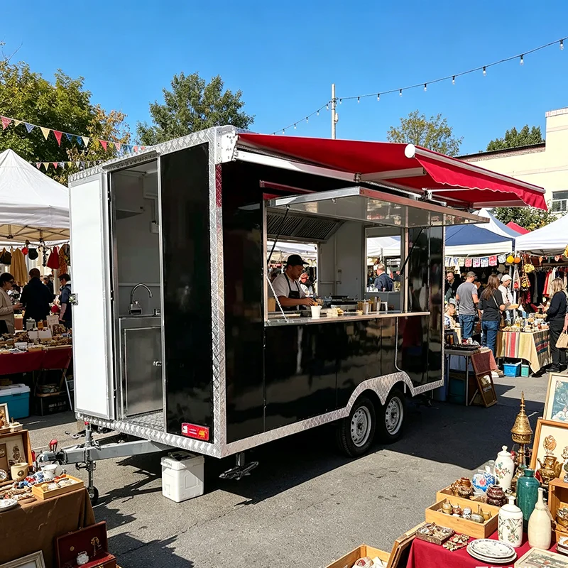 Customized Mobile Popcorn Food Cart Trailer Concession Truck For Popcorn Snack Street Vending Carnival Festival Business
Customized Mobile Popcorn Food Cart Trailer Concession Truck For Popcorn Snack Street Vending Carnival Festival Business