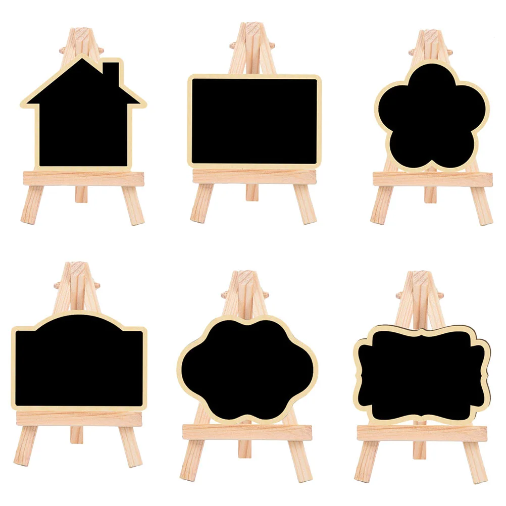 6 Pcs Valentine's Day Message Board Chalk Blackboard Sign Tabletop Easel Supply Small
6 Pcs Valentine's Day Message Board Chalk Blackboard Sign Tabletop Easel Supply Small