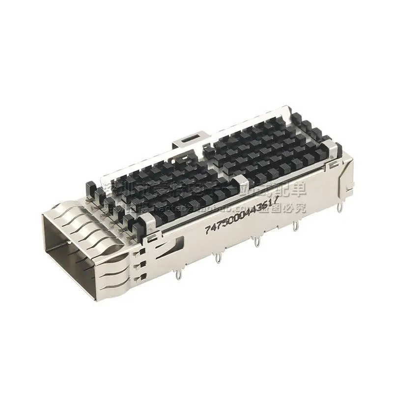74750-0044 0747500044 New QSFP+ with Heatsink EMI Conductive Shrapnel Connector
74750-0044 0747500044 New QSFP+ with Heatsink EMI Conductive Shrapnel Connector