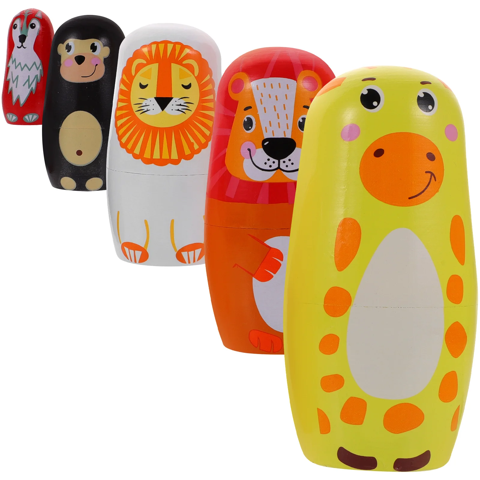 Giraffe Matryoshka Children's Handmade Toys Kids Arts Crafts Animal Toddler Stacking
Giraffe Matryoshka Children's Handmade Toys Kids Arts Crafts Animal Toddler Stacking