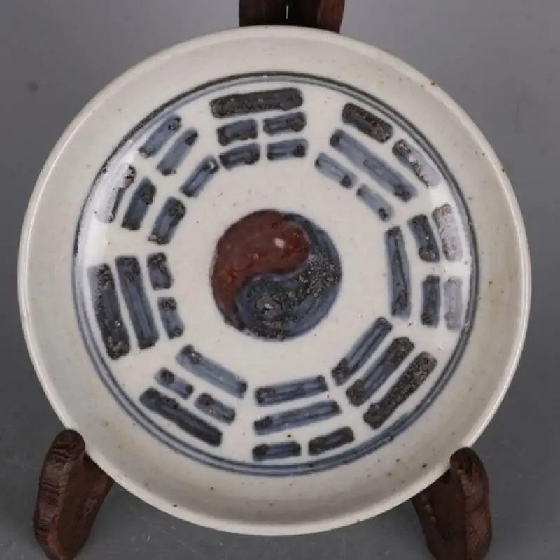 Chinese Old Qing Kangxi Blue White Porcelain Glaze Gossip Pattern Plate Antique
Chinese Old Qing Kangxi Blue White Porcelain Glaze Gossip Pattern Plate Antique