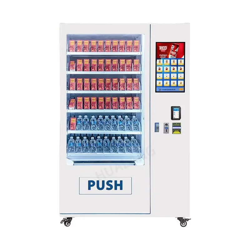 Custom Classic Smart Snack and Drink Vending Machine for BusinessCard Combo Vending Machine for Snack and Drink for Sale
Custom Classic Smart Snack and Drink Vending Machine for BusinessCard Combo Vending Machine for Snack and Drink for Sale
