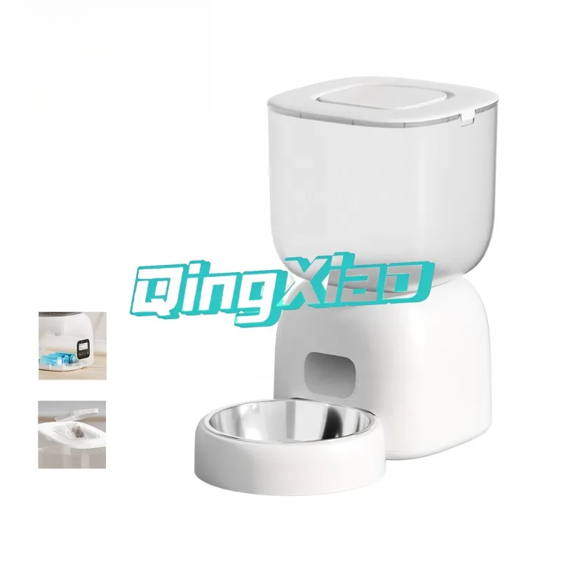Smart WiFi Automatic Pet Feeder For Cats Dogs With APP Remote Control 3L Stainless Steel Bowl Double Power Supply Anti Jam
Smart WiFi Automatic Pet Feeder For Cats Dogs With APP Remote Control 3L Stainless Steel Bowl Double Power Supply Anti Jam