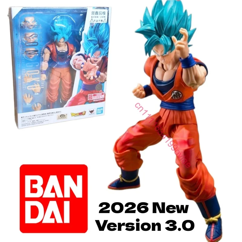 Bandai 2026 New 3.0 S.H.Figuarts SSGSS Blue Goku Transcending Limits Articulated Figure Desktop Collectible Ornament Gift
Bandai 2026 New 3.0 S.H.Figuarts SSGSS Blue Goku Transcending Limits Articulated Figure Desktop Collectible Ornament Gift