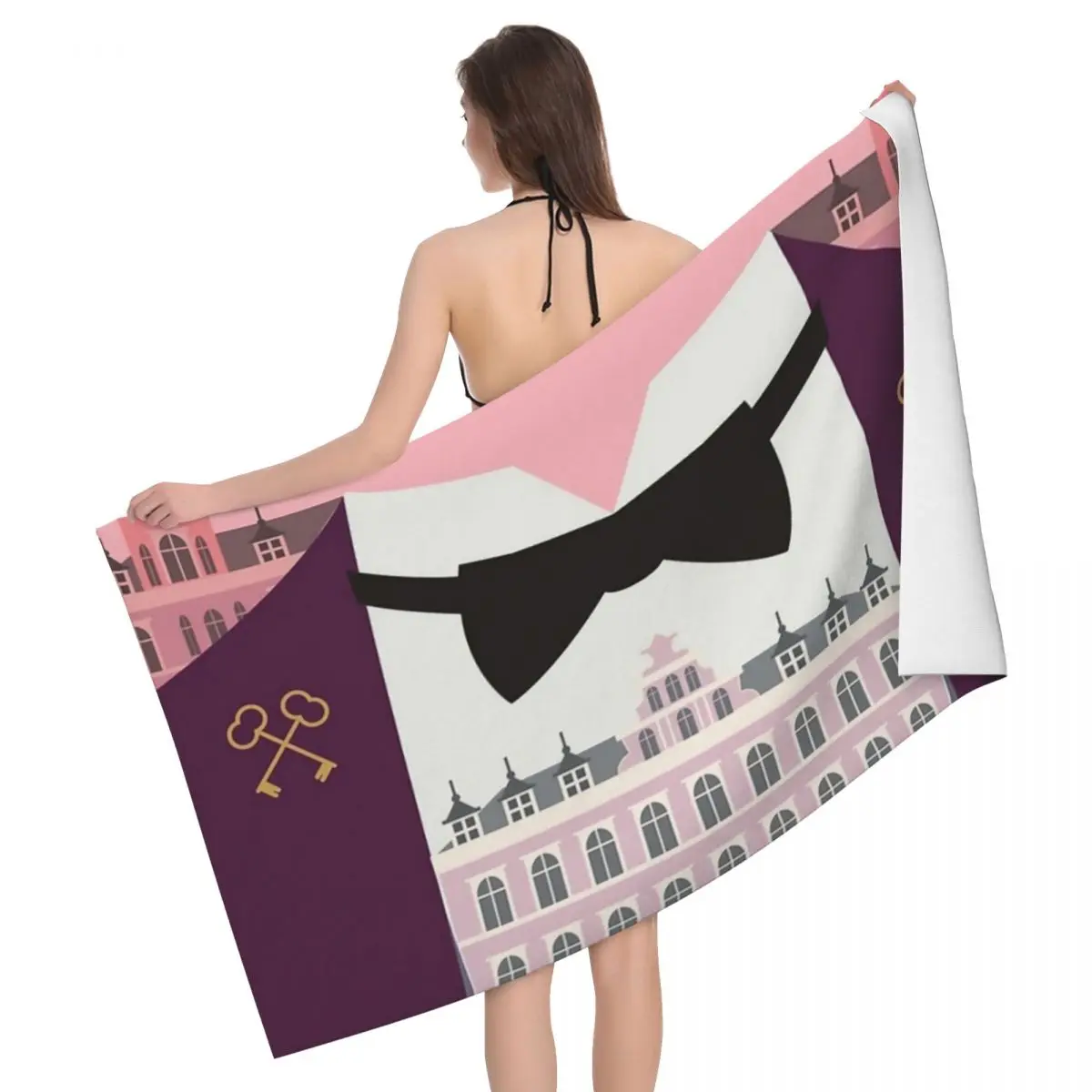 Grand Budapest Hotel 80x130cm Bath Towel Microfibre Fabrics For Beach For Traveller
Grand Budapest Hotel 80x130cm Bath Towel Microfibre Fabrics For Beach For Traveller