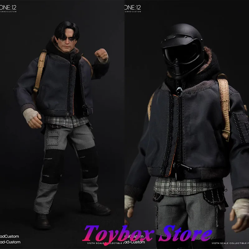 RemadCustom RM-013 1/12 The Motor-Wanderer Cloth Action Figure Comics Dark Black Super Hero 6" Full Set Soldier Model Gift
RemadCustom RM-013 1/12 The Motor-Wanderer Cloth Action Figure Comics Dark Black Super Hero 6" Full Set Soldier Model Gift