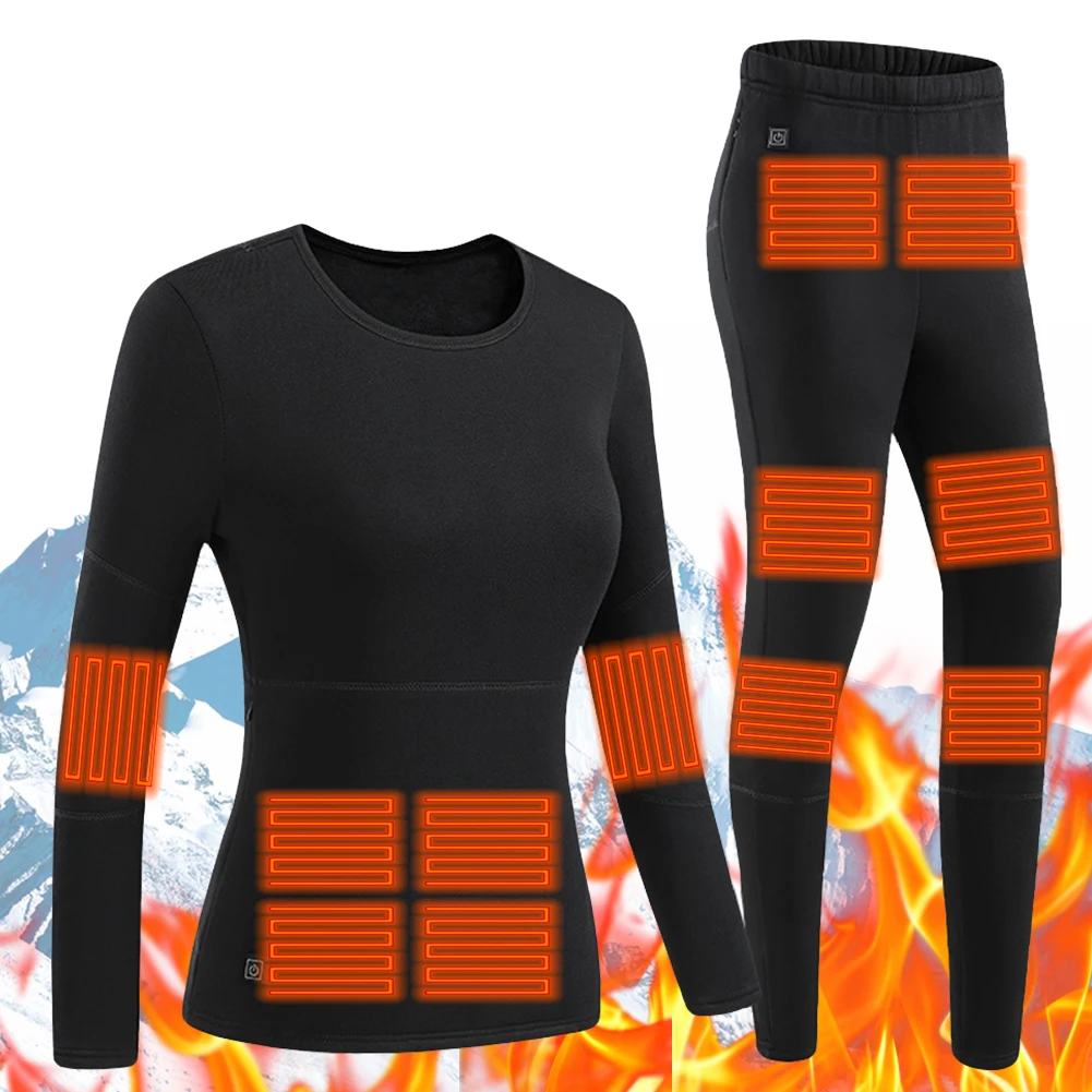28 Areas Electric Heated Underwear Winter Thermal Long Johns USB Heating Jacket Electric Heating Clothing for Women
28 Areas Electric Heated Underwear Winter Thermal Long Johns USB Heating Jacket Electric Heating Clothing for Women
